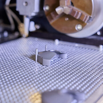 Laser marking machine at Kirkstall Precision